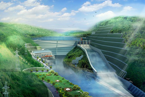 岑巩老挝南塔河1号水电站项目